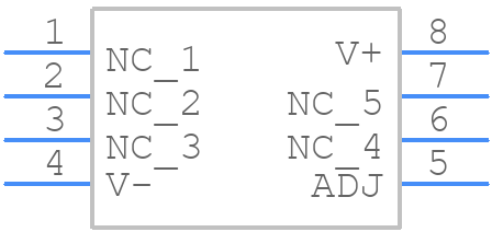 LM335ADT - STMicroelectronics - PCB symbol