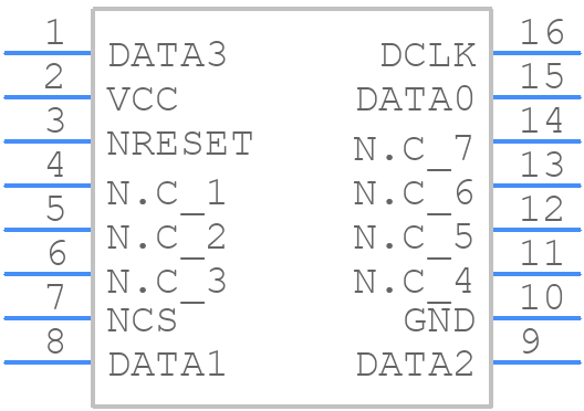 EPCQ128ASI16N - Intel - PCB symbol