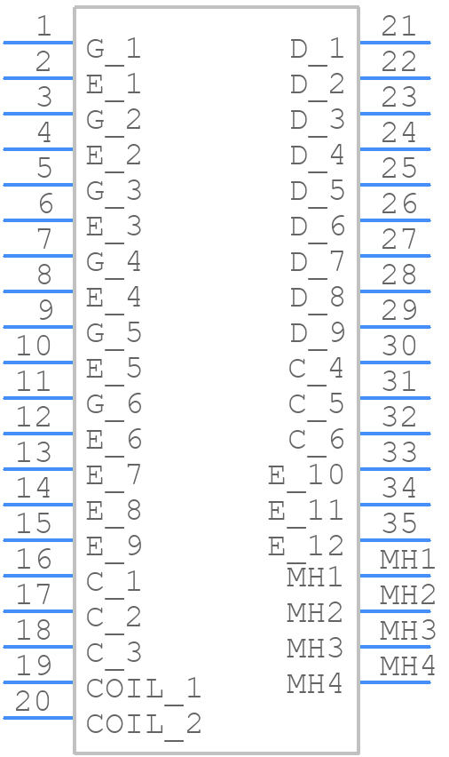 FS100R06KE3 - Infineon - PCB symbol