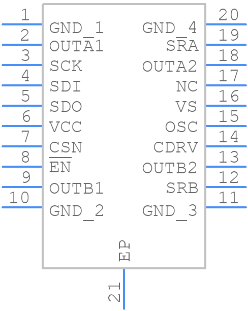 E-L9935 - STMicroelectronics - PCB symbol