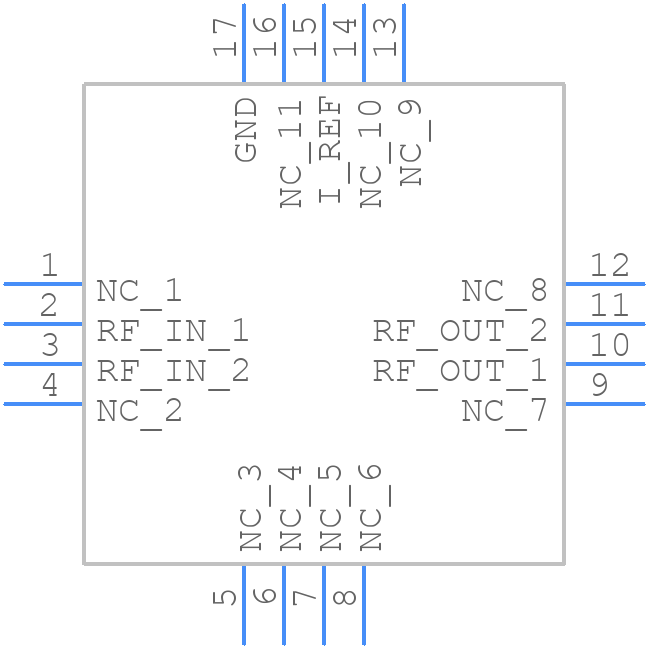QPA9119 - Qorvo - PCB symbol
