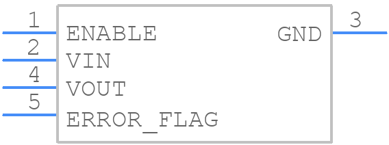 NCP5661DT25RKG - onsemi - PCB symbol