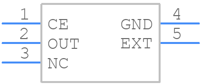 NCP1450ASN50T1G - onsemi - PCB symbol