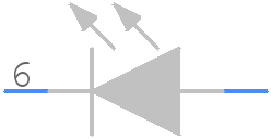 551-0207-003F - Dialight - PCB symbol