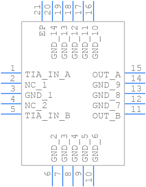QPL7434TR13 - Qorvo - PCB symbol