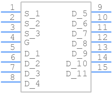 DMP6050SPS-13 - Diodes Incorporated - PCB symbol