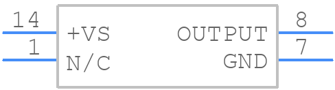 LFSPXO069854Bulk - IQD - PCB symbol