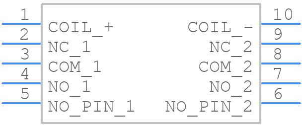 EB2-3TNU-L - Yageo Group - PCB symbol