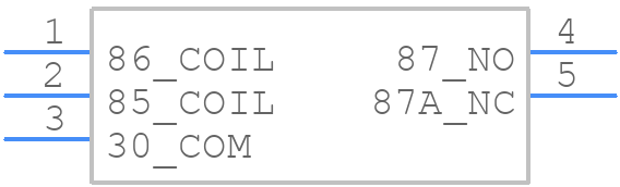 CB1-P12V - Panasonic - PCB symbol