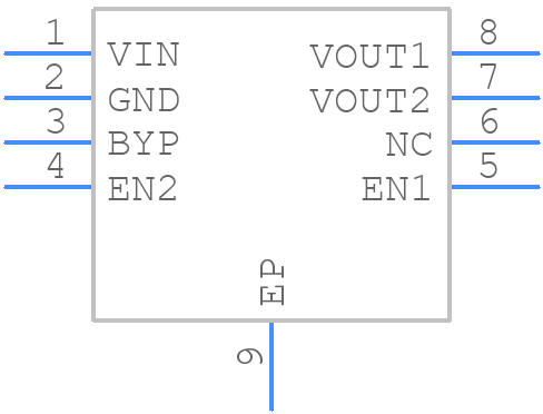 MIC5330-PGYML-TR - Microchip - PCB symbol