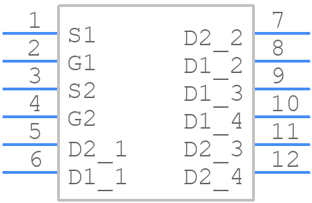 SQJ260EP-T1_GE3 - Vishay - PCB symbol