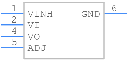 LD39150PT-R - STMicroelectronics - PCB symbol