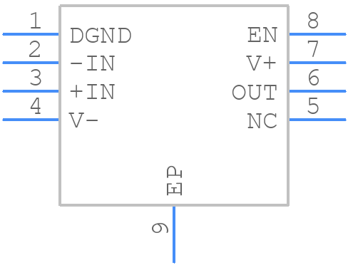 LT6018IS8E#PBF - Analog Devices - PCB symbol