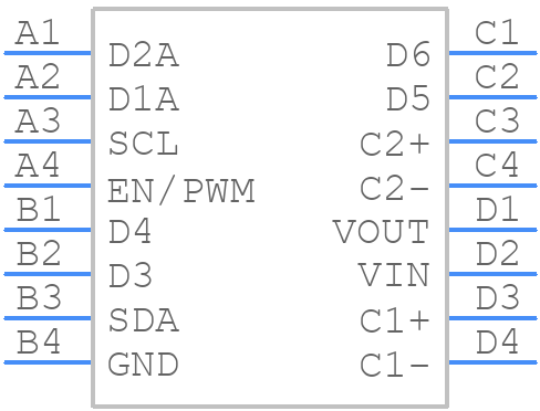 FAN5702UC15X - onsemi - PCB symbol
