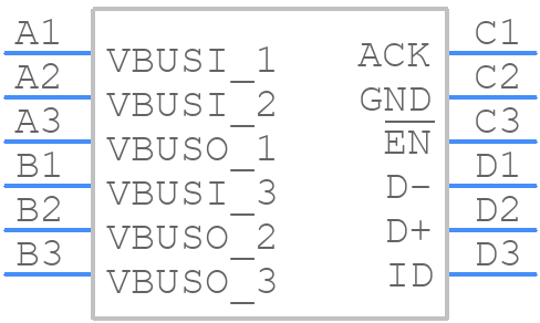 NX5P3001UKZ - NXP - PCB symbol