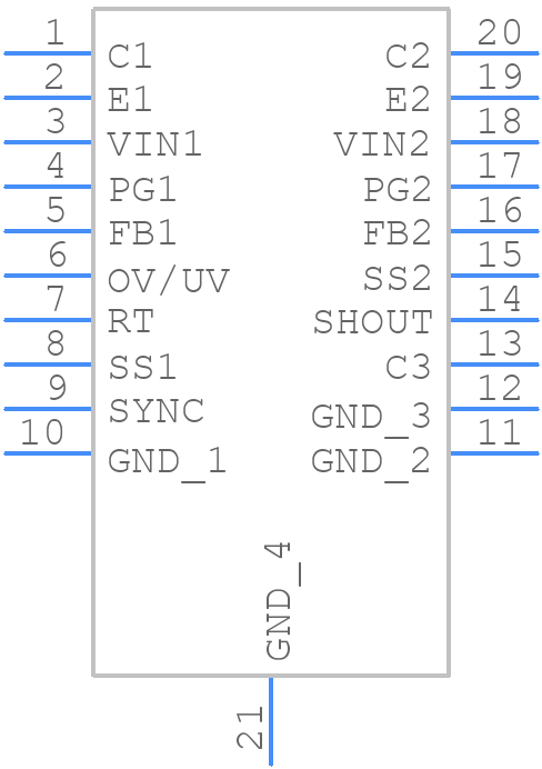 LT8471IFE#PBF - Analog Devices - PCB symbol