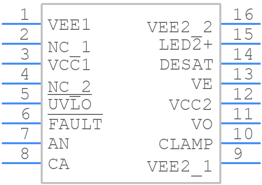 ACPL-31JT-000E - Avago Technologies - PCB symbol
