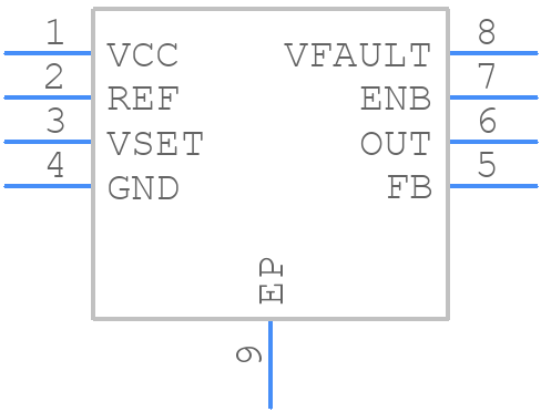 AL5817MP-13 - Diodes Incorporated - PCB symbol