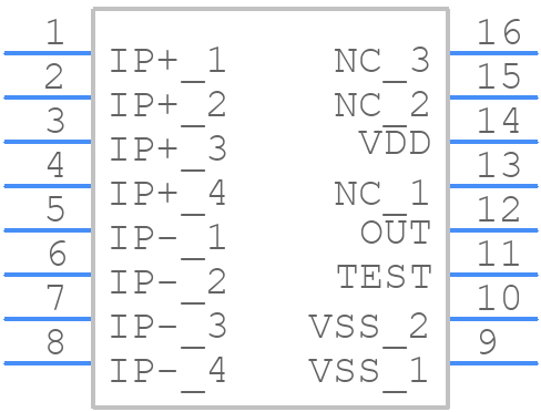 MLX91210KDF-CAS-101-SP - Melexis - PCB symbol