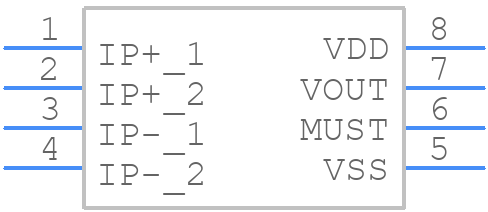MLX91210KDC-CAS-101-RE - Melexis - PCB symbol