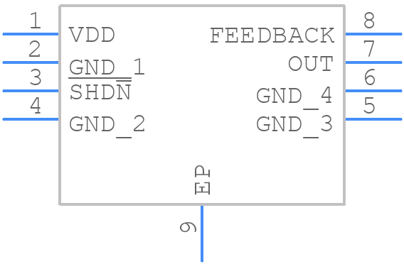 MCP1501T-12E/RW - Microchip - PCB symbol