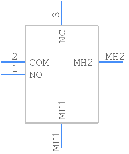 LS0851500F250V1A - E-Switch - PCB symbol