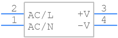 IRM-20-15 - Mean Well - PCB symbol