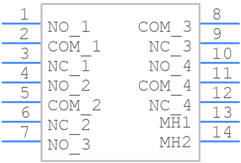 M2042SS1G45 - NKK Switches - PCB symbol