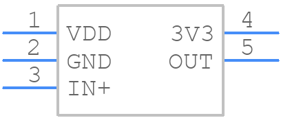 FAN3180TSX - onsemi - PCB symbol