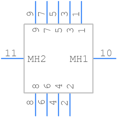 5745395-2 - TE Connectivity - PCB symbol