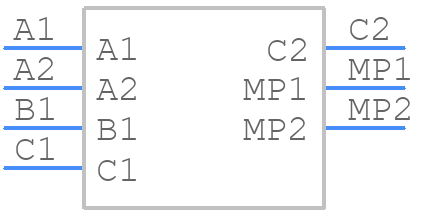 MCS2S-A15F - Multicomp Pro - PCB symbol