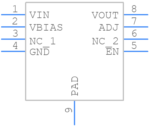 ST1L08SPUR - STMicroelectronics - PCB symbol