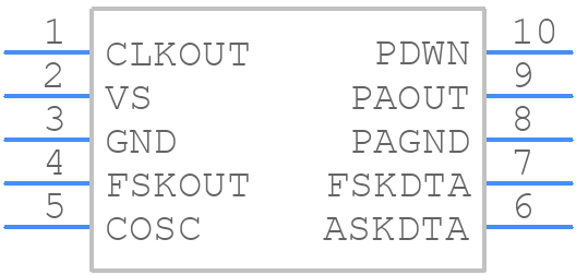 TDA7110FHTMA1 - Infineon - PCB symbol
