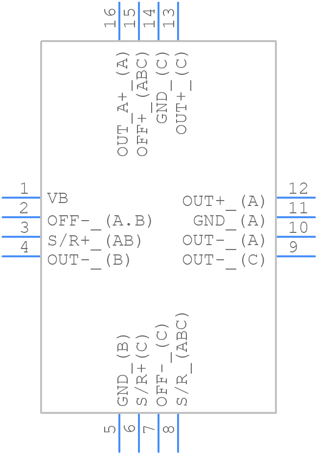 HMC1053 - Honeywell - PCB symbol