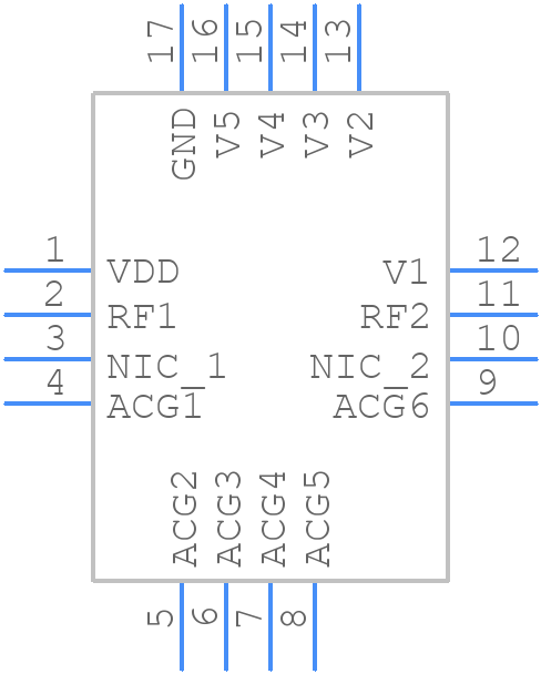 HMC470ATCPZ-EP-PT - Analog Devices - PCB symbol