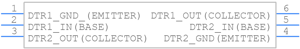 UMD22NFHATR - ROHM Semiconductor - PCB symbol