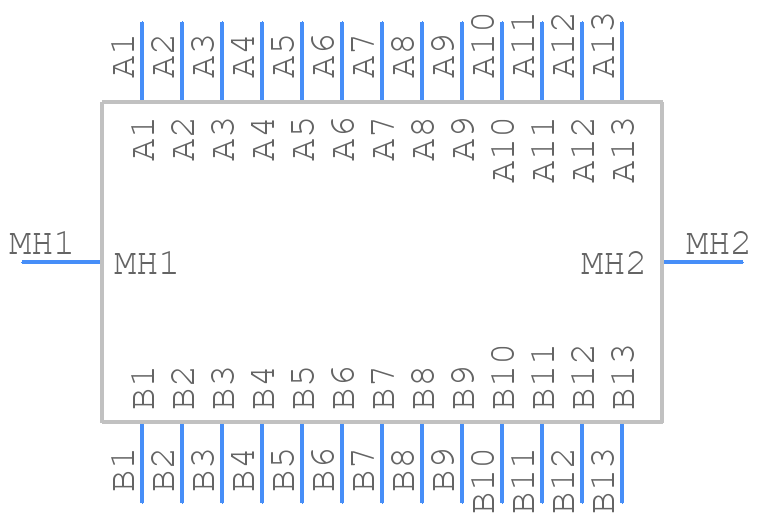 342-026-560-202 - EDAC - PCB symbol