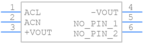 CFM25S120 - Cincon - PCB symbol