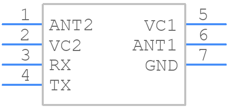CG2164X3-C2 - CEL - PCB symbol