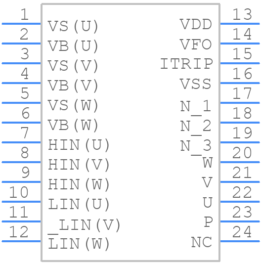IGCM04G60HA - Infineon - PCB symbol