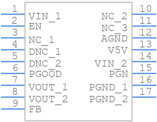 TPSM53602RDAR - Texas Instruments - PCB symbol