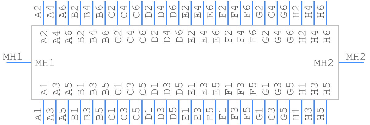 TM5RJ1-4848(50) - Hirose - PCB symbol