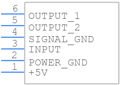BTDR-2H - Accu-Bell - PCB symbol