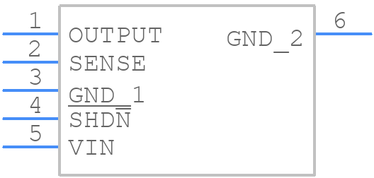 LT1529IQ-3.3#TRPBF - Analog Devices - PCB symbol