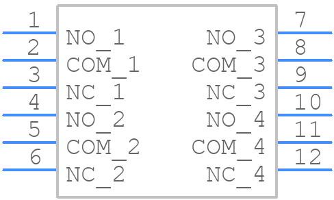 M2042LL2W03 - NKK Switches - PCB symbol