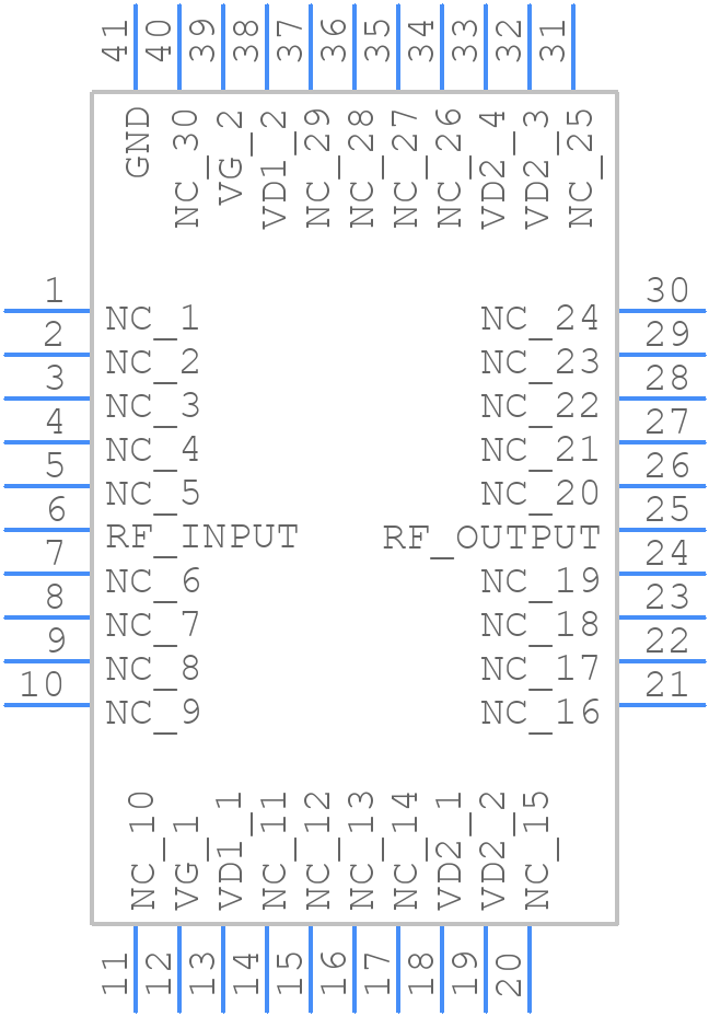 TGA2307-SMTR7 - Qorvo - PCB symbol