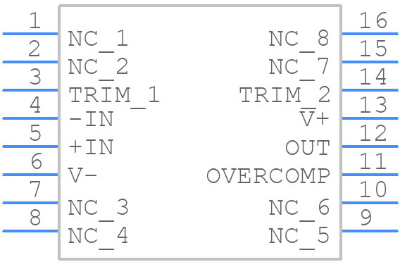 LT1028CSW#TRPBF - Analog Devices - PCB symbol