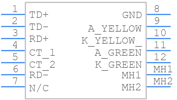 203497 - TE Connectivity - PCB symbol