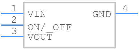 MC33375ST-1.8T3G - onsemi - PCB symbol