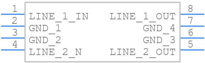 LC03-6.T - SEMTECH - PCB symbol